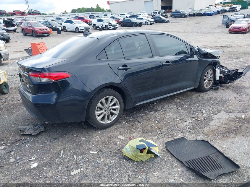 2023 Toyota Corolla VIN JTDB4MEE0P3013204 IAAI salvage auction — FRONT END, Salvage Title, sold $3,150 on 2026-07-22 (photo 4)