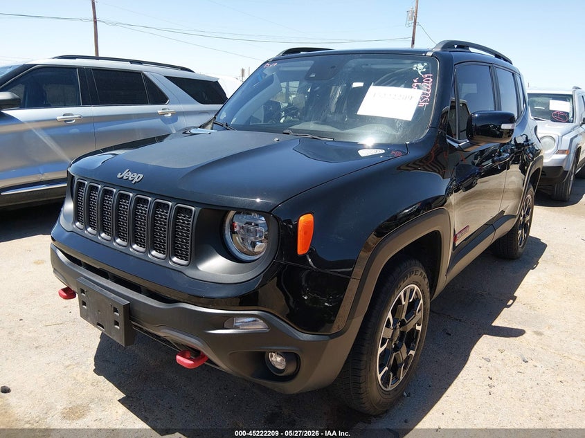 2023 Jeep Renegade VIN ZACNJDC19PPP66843 IAAI salvage auction — RIGHT SIDE, Salvage (Texas), sold $7,300 on 2026-07-22 (photo 2)