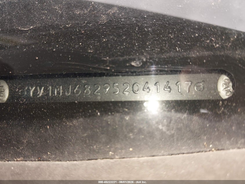 2005 Volvo V50 VIN YV1MJ682952041417 IAAI salvage auction — REAR END, Salvage (Illinois), sold $25 on 2026-07-22 (photo 9)