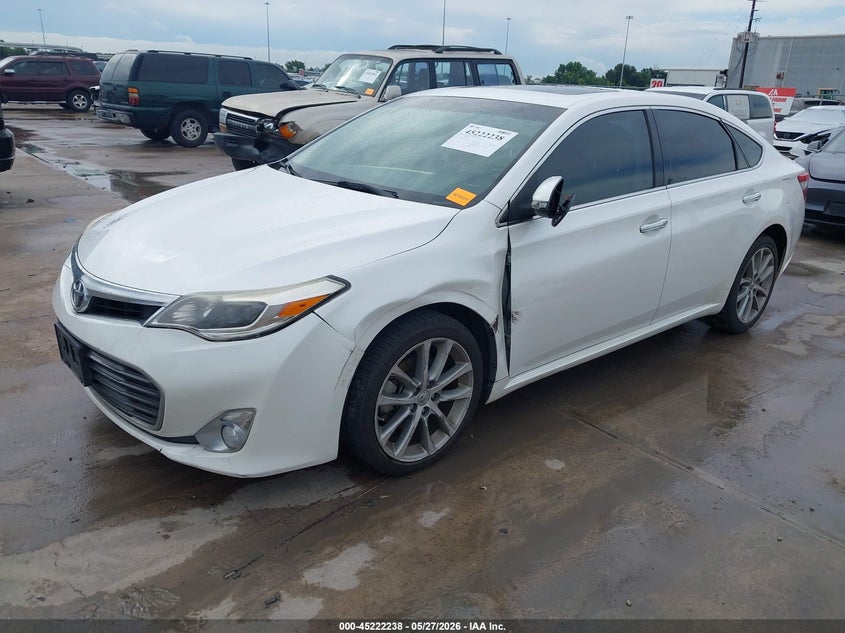 2015 Toyota Avalon VIN 4T1BK1EB5FU168975 IAAI salvage auction — SIDE, Salvage Title, sold $8,850 on 2026-07-16 (photo 2)