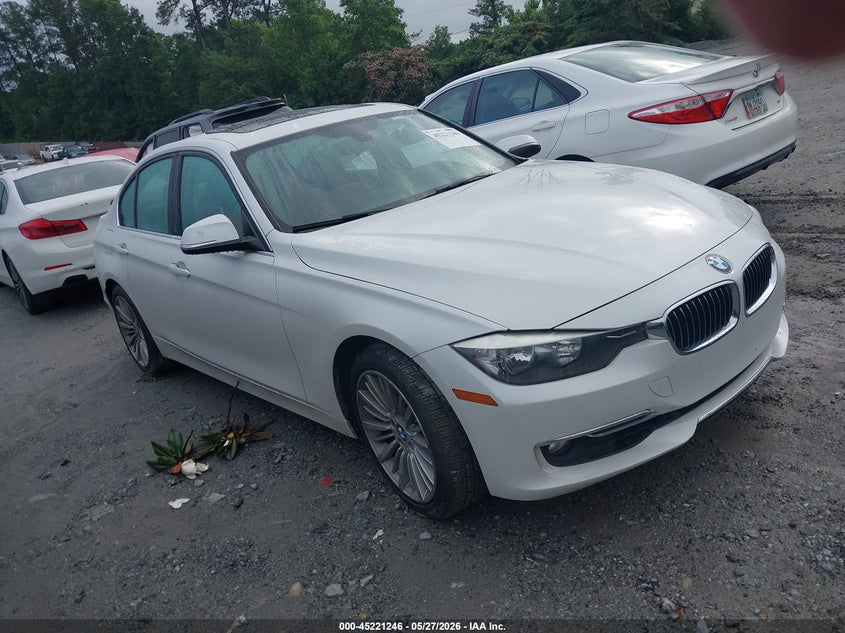 2014 BMW 3er VIN WBA3A5C50EJ464273 IAAI salvage auction — ALL OVER, Salvage Title, sold $825 on 2026-07-11 (photo 1)