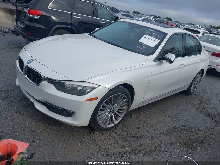 2014 BMW 3er VIN WBA3A5C50EJ464273 IAAI salvage auction — ALL OVER, Salvage Title, sold $825 on 2026-07-11 (photo 2)