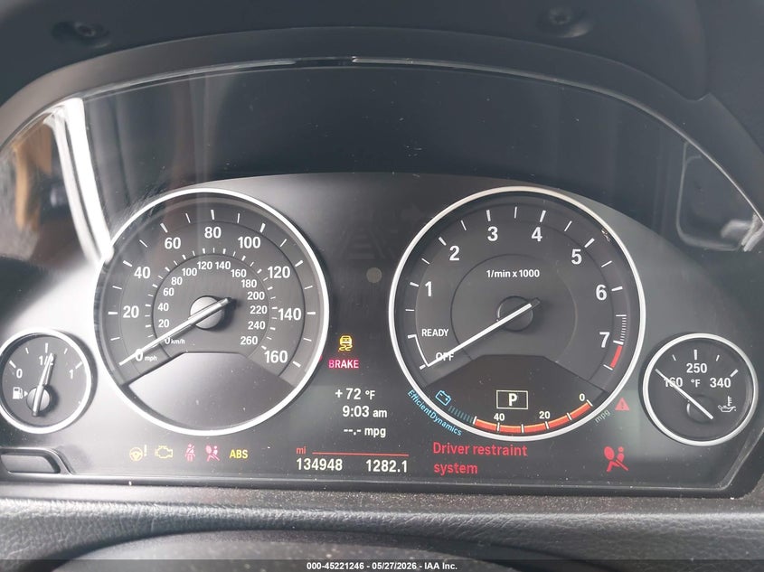 2014 BMW 3er VIN WBA3A5C50EJ464273 IAAI salvage auction — ALL OVER, Salvage Title, sold $825 on 2026-07-11 (photo 7)