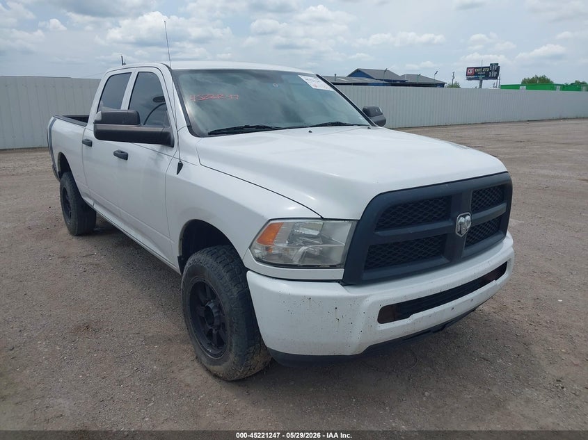 2017 Ram 2500 VIN 3C6TR4CT6HG624061 IAAI salvage auction — HAIL, Original (Texas), sold $4,100 on 2026-07-22 (photo 1)