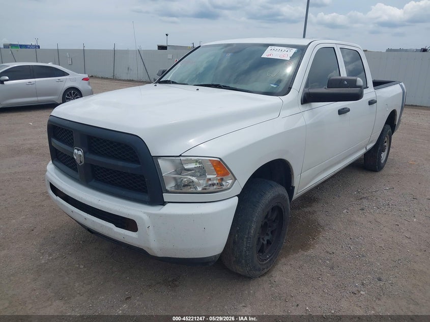 2017 Ram 2500 VIN 3C6TR4CT6HG624061 IAAI salvage auction — HAIL, Original (Texas), sold $4,100 on 2026-07-22 (photo 2)