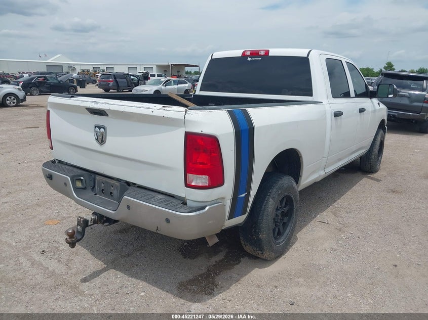 2017 Ram 2500 VIN 3C6TR4CT6HG624061 IAAI salvage auction — HAIL, Original (Texas), sold $4,100 on 2026-07-22 (photo 4)