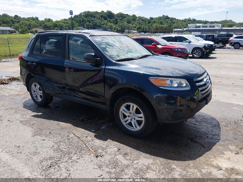 2012 Hyundai Santa fe VIN 5XYZG3AB0CG148684 IAAI salvage auction — ROLLOVER, Salvage Title, sold $300 on 2026-07-21 (photo 1)
