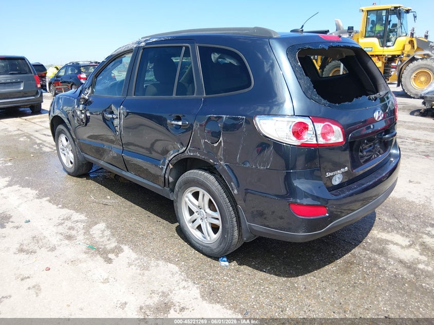 2012 Hyundai Santa fe VIN 5XYZG3AB0CG148684 IAAI salvage auction — ROLLOVER, Salvage Title, sold $300 on 2026-07-21 (photo 3)