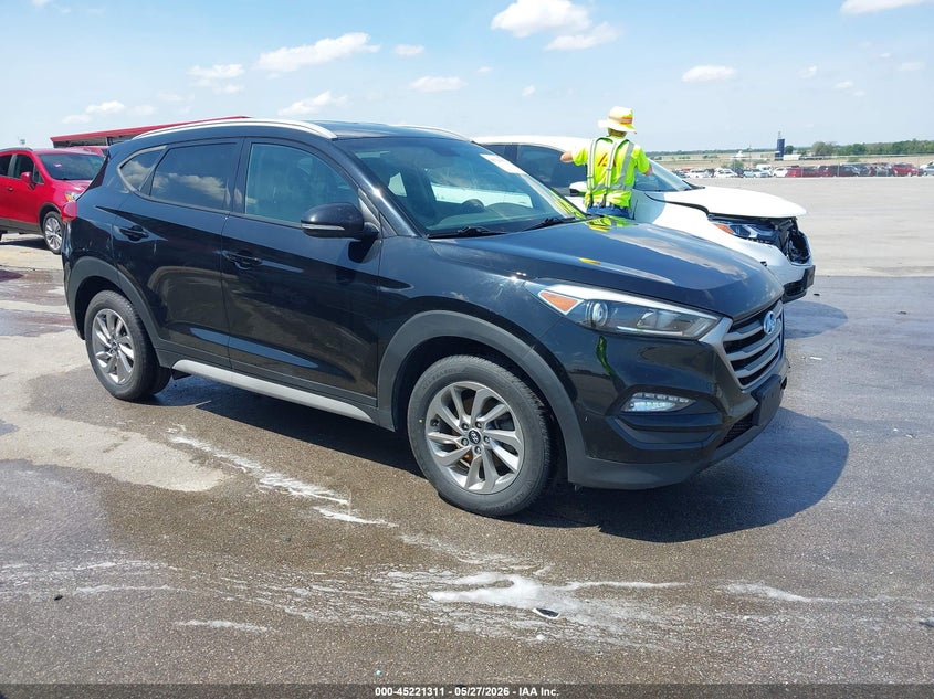 2018 Hyundai Tucson VIN KM8J3CA45JU709138 IAAI salvage auction — LEFT FRONT, Salvage Title, sold $4,700 on 2026-07-09 (photo 1)