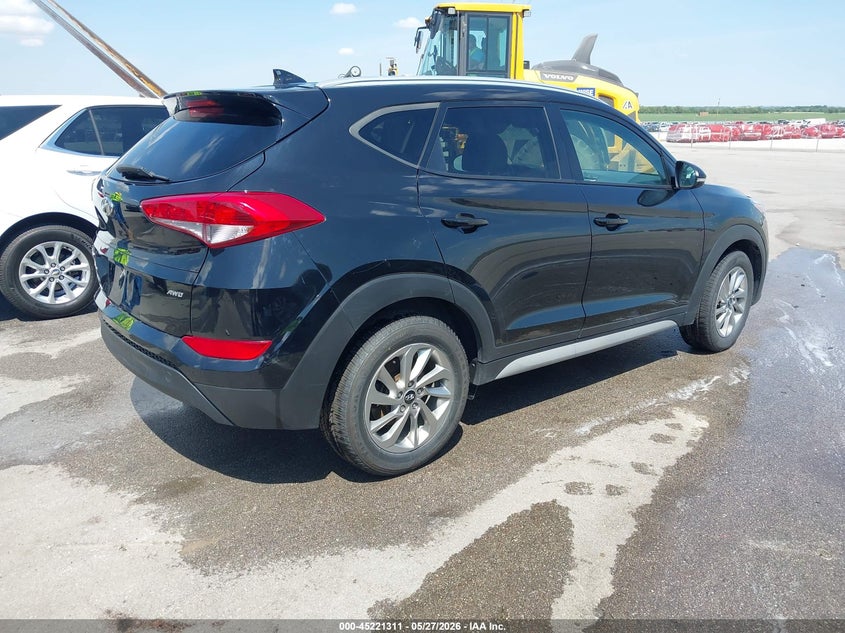 2018 Hyundai Tucson VIN KM8J3CA45JU709138 IAAI salvage auction — LEFT FRONT, Salvage Title, sold $4,700 on 2026-07-09 (photo 4)