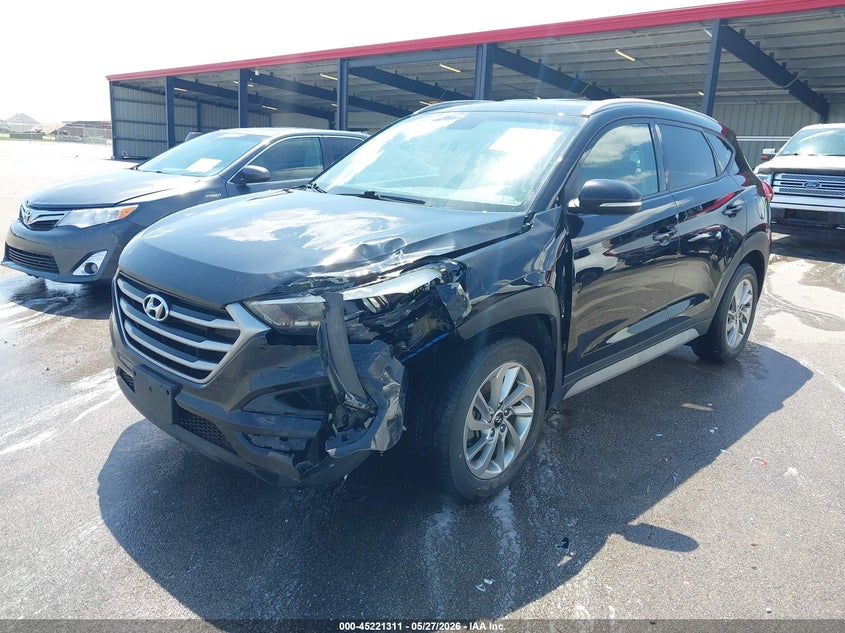 2018 Hyundai Tucson VIN KM8J3CA45JU709138 IAAI salvage auction — LEFT FRONT, Salvage Title, sold $4,700 on 2026-07-09 (photo 6)