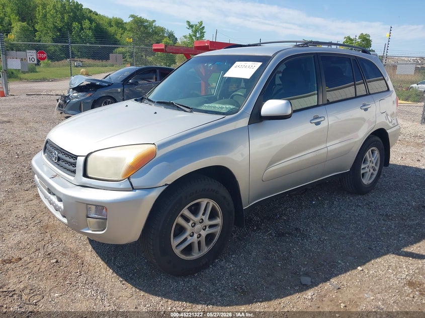 2002 Toyota Rav 4 VIN JTEGH20V420044077 IAAI salvage auction — REAR END, Salvage (Illinois), sold $550 on 2026-07-15 (photo 2)