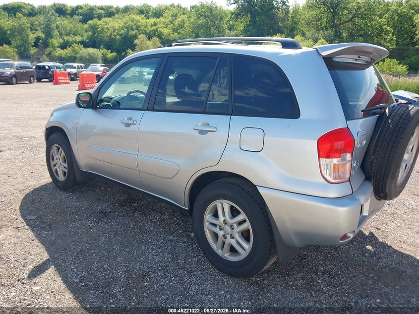 2002 Toyota Rav 4 VIN JTEGH20V420044077 IAAI salvage auction — REAR END, Salvage (Illinois), sold $550 on 2026-07-15 (photo 3)