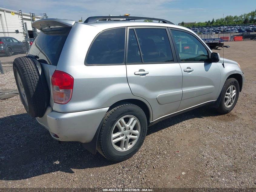 2002 Toyota Rav 4 VIN JTEGH20V420044077 IAAI salvage auction — REAR END, Salvage (Illinois), sold $550 on 2026-07-15 (photo 4)