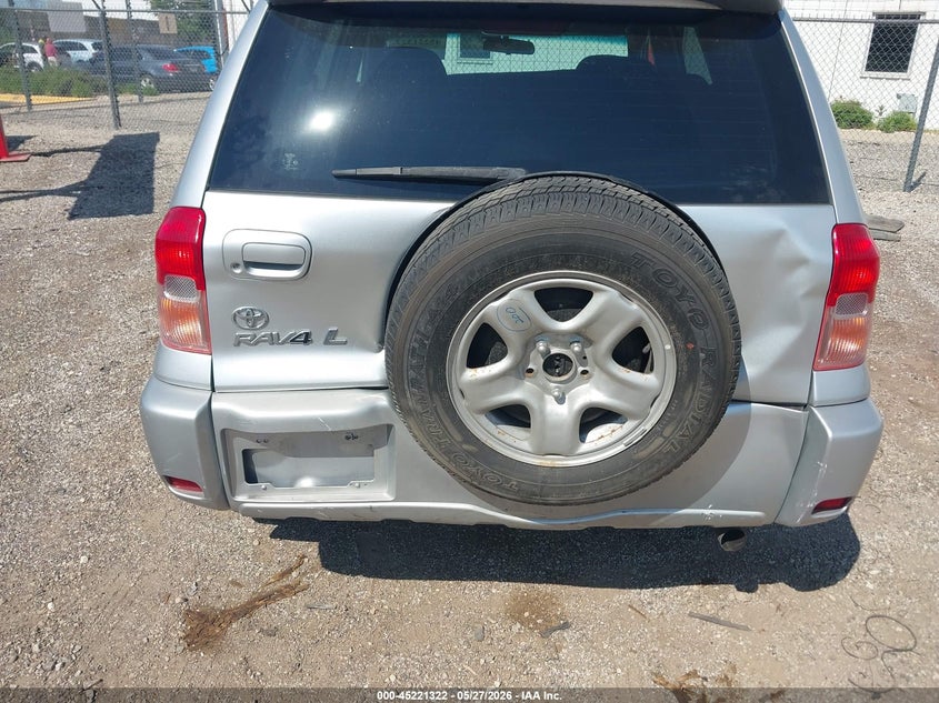 2002 Toyota Rav 4 VIN JTEGH20V420044077 IAAI salvage auction — REAR END, Salvage (Illinois), sold $550 on 2026-07-15 (photo 6)