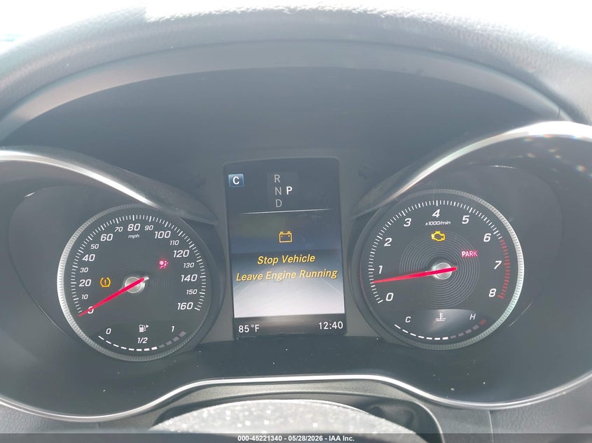 2018 Mercedes-benz Glc VIN WDC0G4JBXJV065942 IAAI salvage auction — FRONT & REAR, Wait Title, sold $3,550 on 2026-08-19 (photo 7)