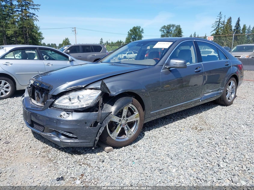2010 Mercedes-benz S class VIN WDDNG7BBXAA324227 IAAI salvage auction — FRONT END, Bill Of Sale (Washington), sold $1,050 on 2026-07-22 (photo 2)