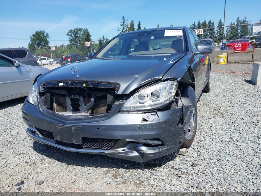 2010 Mercedes-benz S class VIN WDDNG7BBXAA324227 IAAI salvage auction — FRONT END, Bill Of Sale (Washington), sold $1,050 on 2026-07-22 (photo 6)