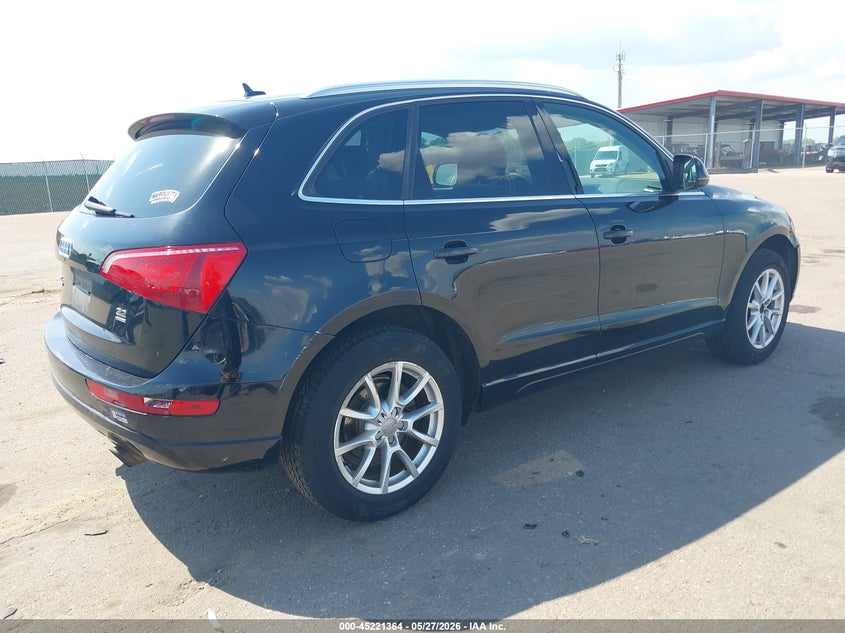 2010 Audi Q5 VIN WA1CKAFP4AA079051 IAAI salvage auction — SIDE, Regular (South Dakota), sold $500 on 2026-07-07 (photo 4)