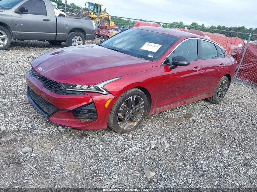 2022 Kia K5 VIN 5XXG64J27NG113759 IAAI salvage auction — RIGHT SIDE, Salvage (Georgia), sold $3,850 on 2026-07-31 (photo 2)
