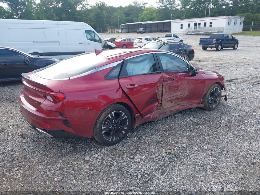 2022 Kia K5 VIN 5XXG64J27NG113759 IAAI salvage auction — RIGHT SIDE, Salvage (Georgia), sold $3,850 on 2026-07-31 (photo 4)