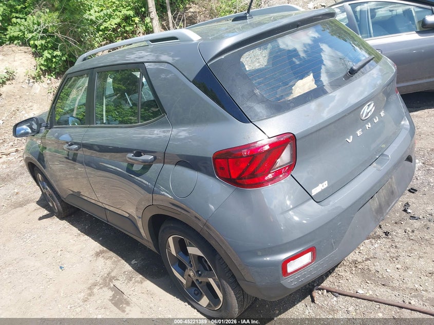 2025 Hyundai Venue VIN KMHRC8A34SU406778 IAAI salvage auction — RIGHT FRONT, Salvage (Massachusetts), sold $225 on 2026-07-28 (photo 3)