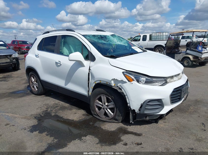 2017 Chevrolet Trax VIN KL7CJPSB5HB226436 IAAI salvage auction — FRONT END, Salvage (California), sold $1,350 on 2026-07-08 (photo 1)