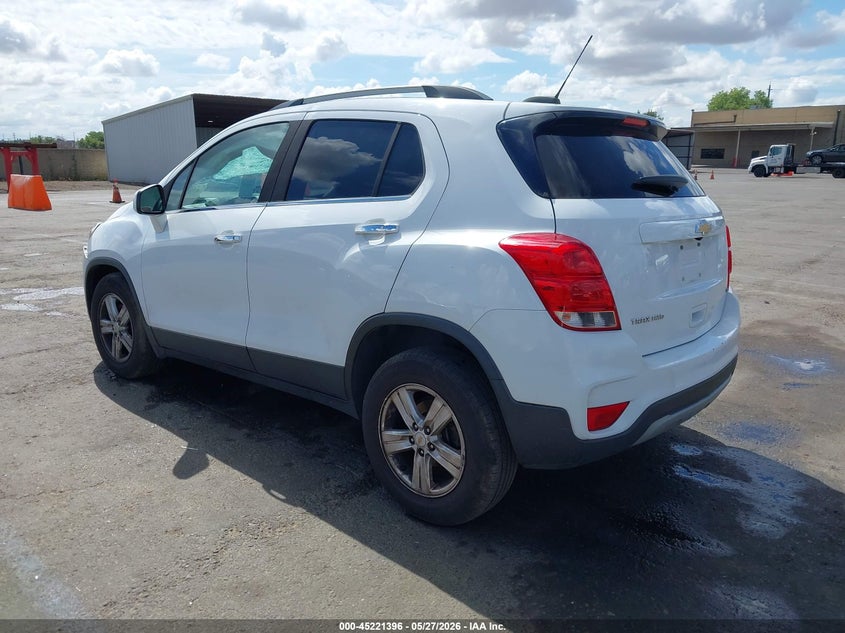 2017 Chevrolet Trax VIN KL7CJPSB5HB226436 IAAI salvage auction — FRONT END, Salvage (California), sold $1,350 on 2026-07-08 (photo 3)