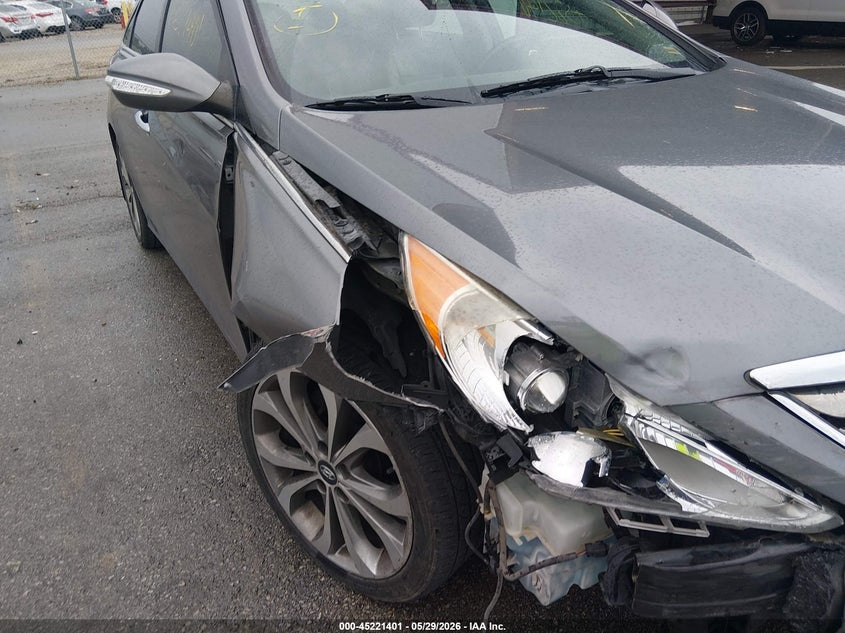 2013 Hyundai Sonata VIN 5NPEC4ABXDH647504 IAAI salvage auction — RIGHT FRONT, Salvage (Missouri), sold $425 on 2026-07-17 (photo 6)