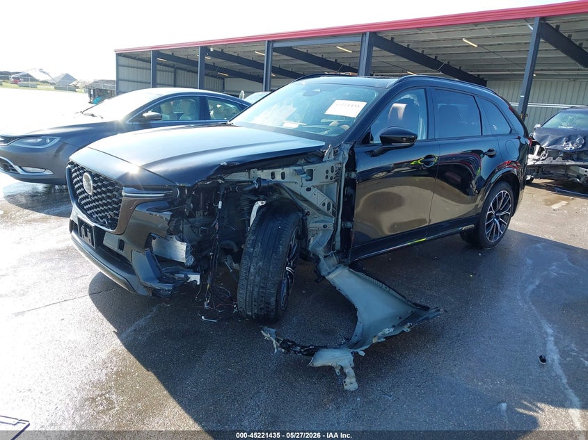 2025 Mazda Cx-70 VIN JM3KJDHC9S1123005 IAAI salvage auction — ROLLOVER, Salvage Title, sold $3,750 on 2026-07-24 (photo 2)