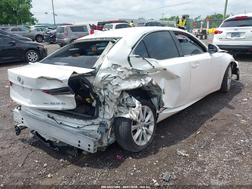 2016 Lexus Is VIN JTHCM1D24G5003305 IAAI salvage auction — REAR END, Salvage Title, sold $650 on 2026-07-16 (photo 4)