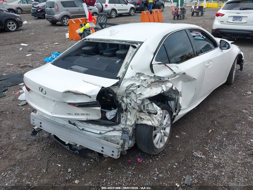 2016 Lexus Is VIN JTHCM1D24G5003305 IAAI salvage auction — REAR END, Salvage Title, sold $650 on 2026-07-16 (photo 6)