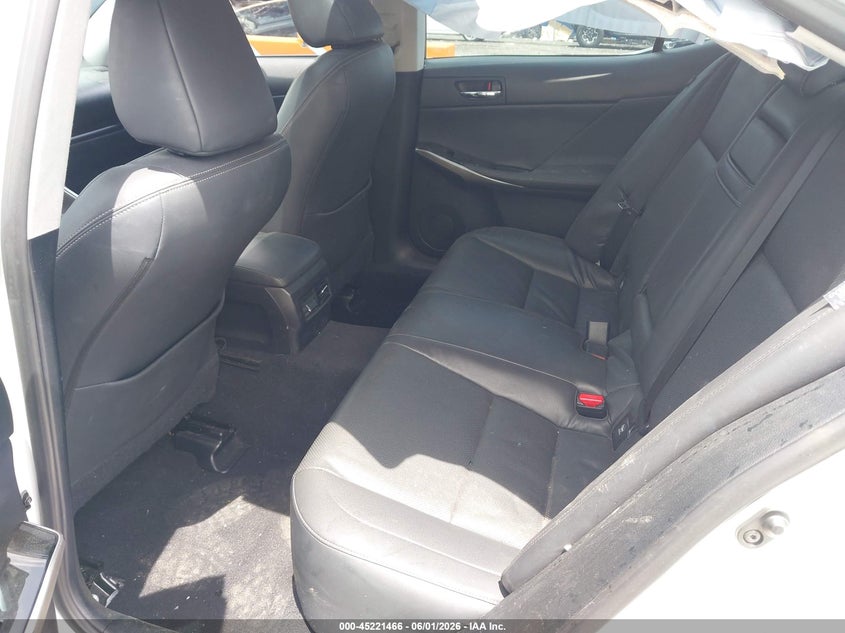 2016 Lexus Is VIN JTHCM1D24G5003305 IAAI salvage auction — REAR END, Salvage Title, sold $650 on 2026-07-16 (photo 8)