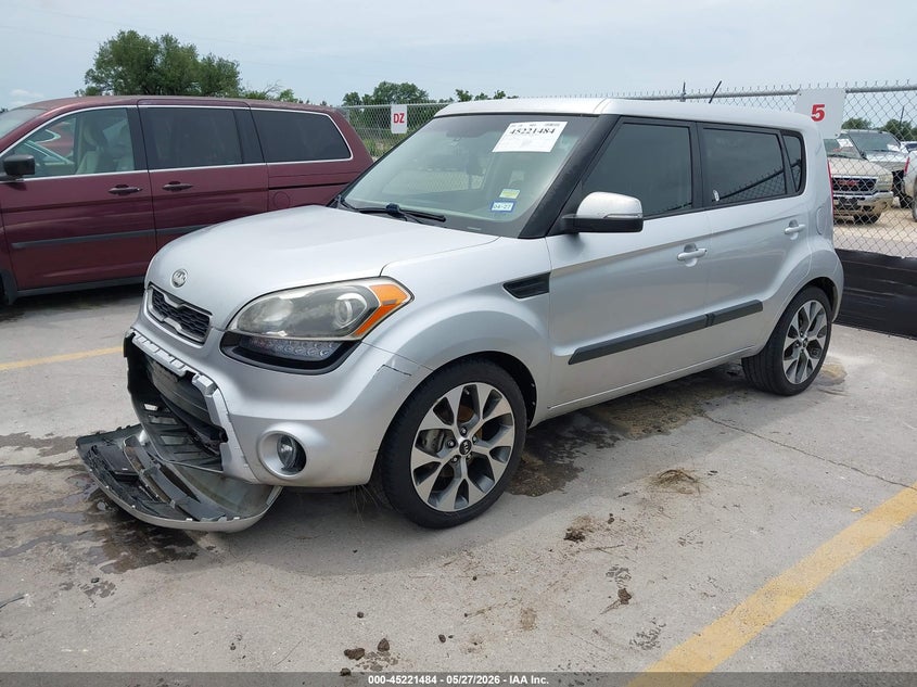 2013 Kia Soul VIN KNDJT2A62D7589334 IAAI salvage auction — FRONT END, Salvage (Texas), sold $1,175 on 2026-08-01 (photo 2)