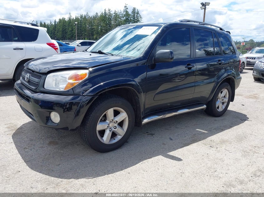 2005 Toyota Rav4 VIN JTEHD20V056036737 IAAI salvage auction — REAR END, Clear (Montana), sold $1,150 on 2026-07-11 (photo 2)