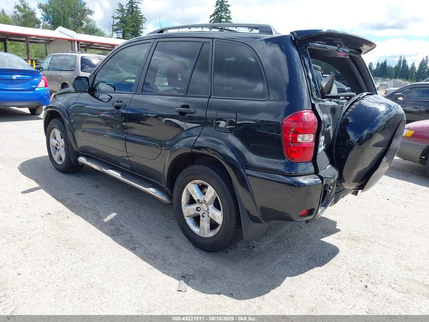 2005 Toyota Rav4 VIN JTEHD20V056036737 IAAI salvage auction — REAR END, Clear (Montana), sold $1,150 on 2026-07-11 (photo 3)