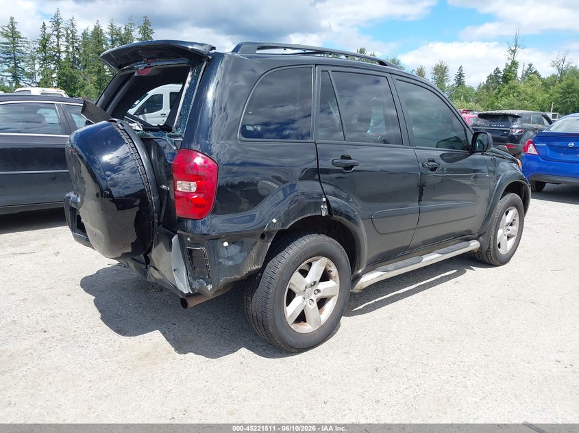 2005 Toyota Rav4 VIN JTEHD20V056036737 IAAI salvage auction — REAR END, Clear (Montana), sold $1,150 on 2026-07-11 (photo 4)