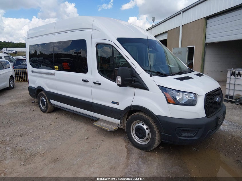 2023 Ford Transit VIN 1FBAX2X80PKA75307 IAAI salvage auction — NORMAL WEAR, Sf97 (Oklahoma), sold $26,250 on 2026-07-09 (photo 1)