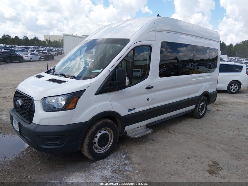 2023 Ford Transit VIN 1FBAX2X80PKA75307 IAAI salvage auction — NORMAL WEAR, Sf97 (Oklahoma), sold $26,250 on 2026-07-09 (photo 2)