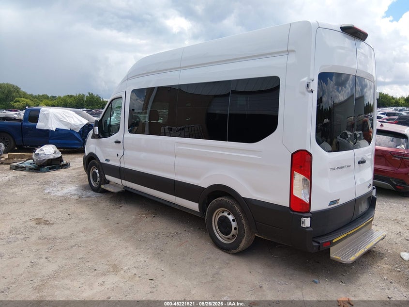 2023 Ford Transit VIN 1FBAX2X80PKA75307 IAAI salvage auction — NORMAL WEAR, Sf97 (Oklahoma), sold $26,250 on 2026-07-09 (photo 3)