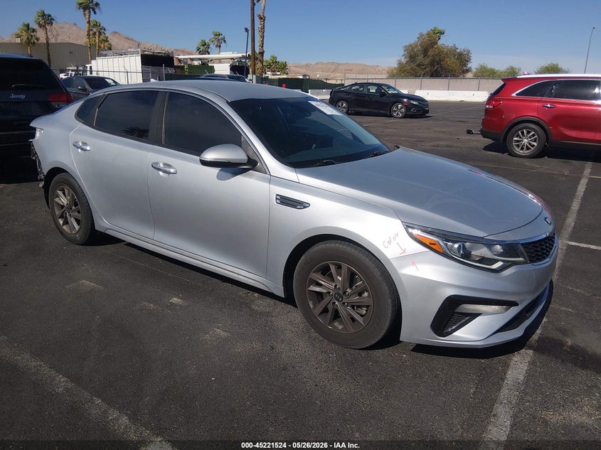2020 Kia Optima VIN 5XXGT4L35LG395895 IAAI salvage auction — REAR END, Salvage Title, sold $2,800 on 2026-07-17 (photo 1)