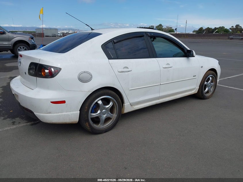 2005 Mazda 3 VIN JM1BK323X51296917 IAAI salvage auction — NORMAL WEAR, Clear - Dealer Only (California), sold $375 on 2026-07-14 (photo 4)