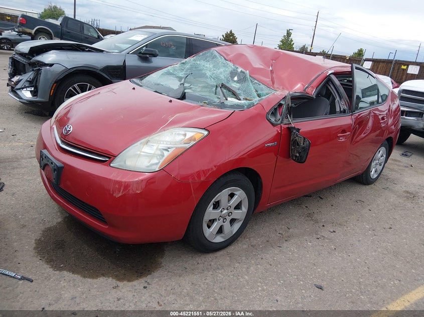 2009 Toyota Prius VIN JTDKB20U397846385 IAAI salvage auction — ROOF, Salvage (Colorado), sold $550 on 2026-07-14 (photo 2)