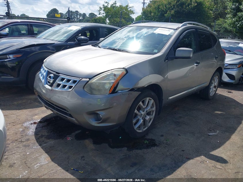 2011 Nissan Rogue VIN JN8AS5MT6BW187572 IAAI salvage auction — LEFT FRONT, Salvage (North Carolina), sold $400 on 2026-07-16 (photo 2)