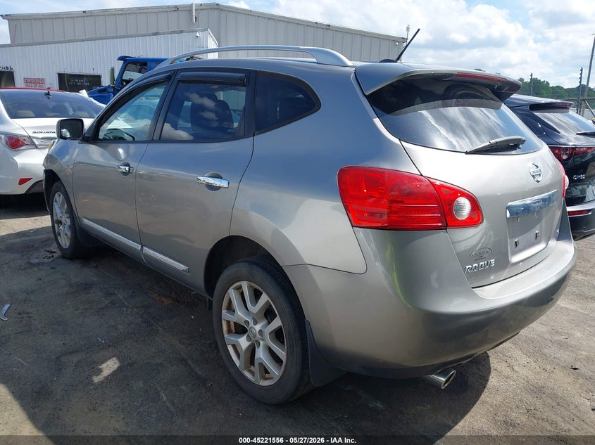 2011 Nissan Rogue VIN JN8AS5MT6BW187572 IAAI salvage auction — LEFT FRONT, Salvage (North Carolina), sold $400 on 2026-07-16 (photo 3)