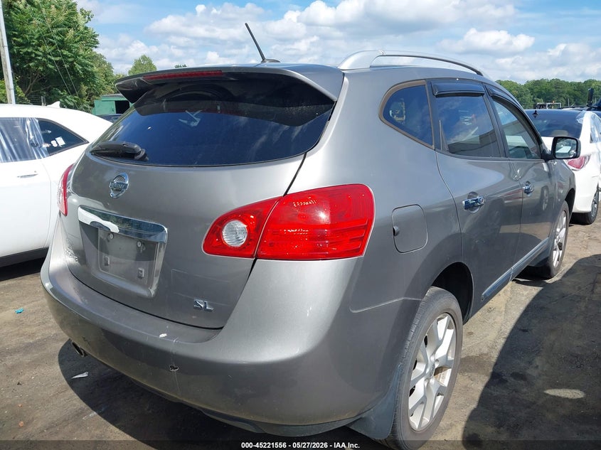 2011 Nissan Rogue VIN JN8AS5MT6BW187572 IAAI salvage auction — LEFT FRONT, Salvage (North Carolina), sold $400 on 2026-07-16 (photo 4)