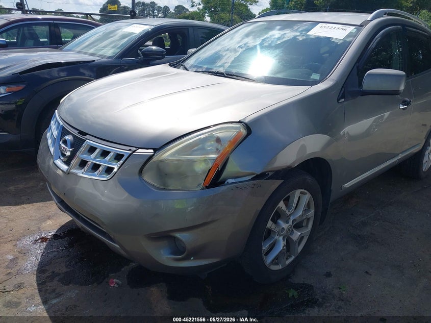 2011 Nissan Rogue VIN JN8AS5MT6BW187572 IAAI salvage auction — LEFT FRONT, Salvage (North Carolina), sold $400 on 2026-07-16 (photo 6)