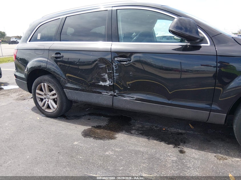 2009 Audi Q7 VIN WA1AY74L29D008675 IAAI salvage auction — RIGHT SIDE, Rebuildable (Florida), sold $375 on 2026-07-09 (photo 6)