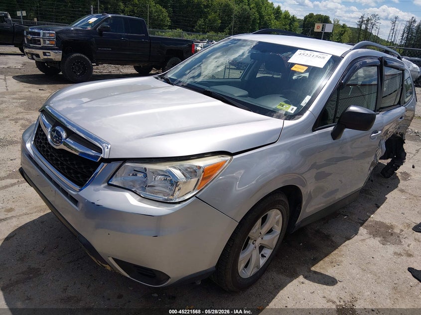 2015 Subaru Forester VIN JF2SJABC1FH821476 IAAI salvage auction — LEFT FRONT, Salvage (West Virginia), sold $1,500 on 2026-07-16 (photo 2)