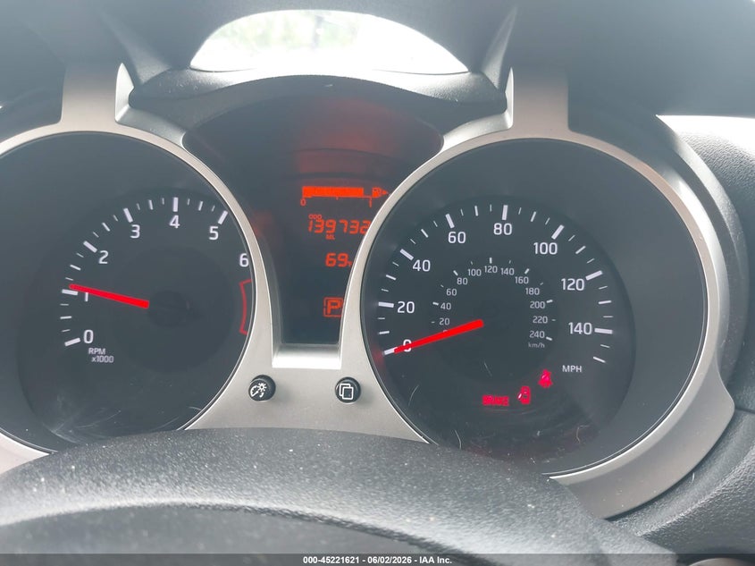 2016 Nissan Juke VIN JN8AF5MV4GT654504 IAAI salvage auction — FRONT END, Salvage Title, sold $1,125 on 2026-07-22 (photo 7)
